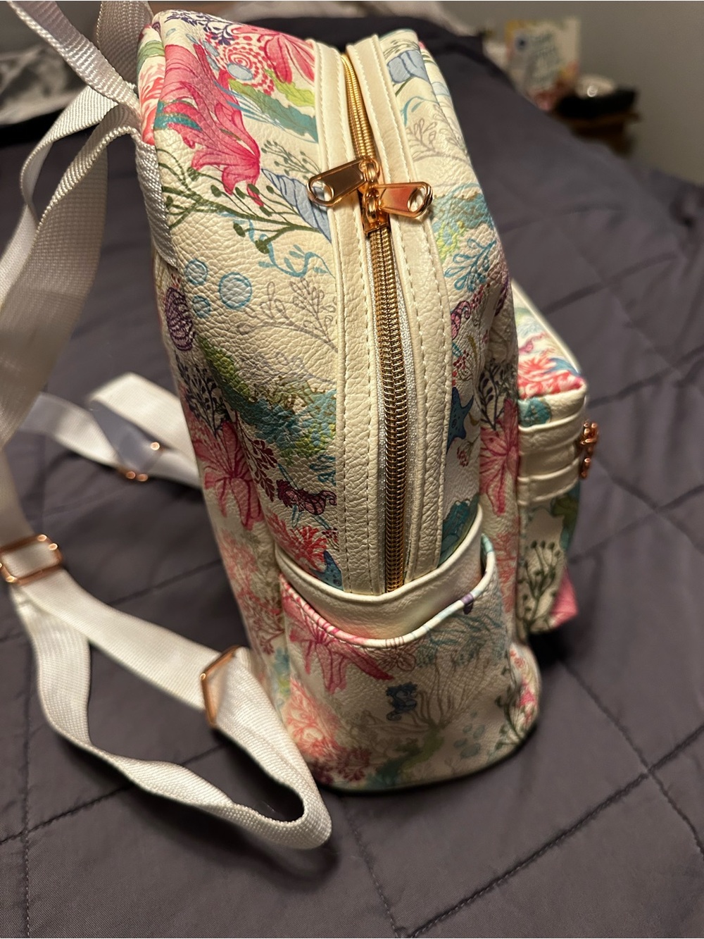 Loungefly Disney The Little Mermaid Under The Sea Mini Backpack - Picture 3 of 8
